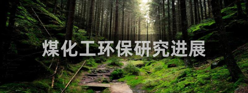 亿万先生网页版下载：煤化工环保研究进展
