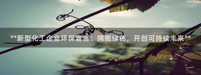 亿万首富游戏破解版无限钻石：**新型化工企业环保宣言：拥抱绿色，开创可持续未来**