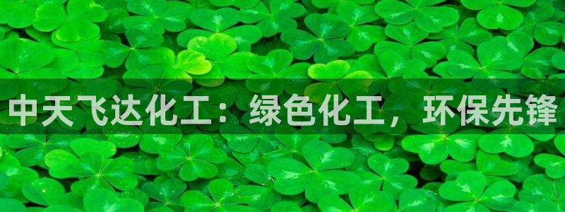 亿万先生合并网址是什么：中天飞达化工：绿色化工，环保先锋