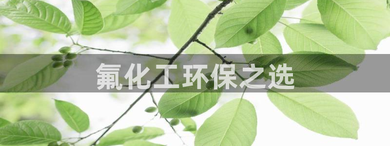 亿万第一季百科：氟化工环保之选