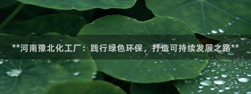 亿万先生手机版客户端下载安装：**河南豫北化工厂：践行绿色环保，打造可持续发展之路**