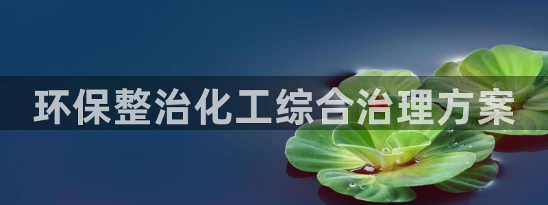 亿万城市手游：环保整治化工综合治理方案