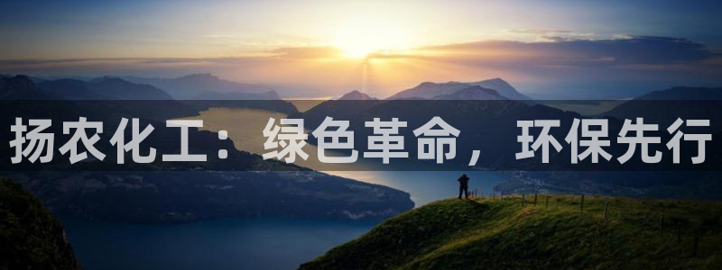 亿万财富网：扬农化工：绿色革命，环保先行