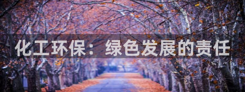 亿万先生是男是女：化工环保：绿色发展的责任