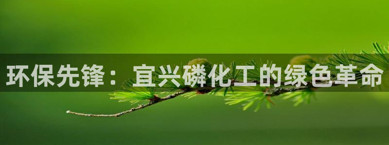 亿万先生mr008cc官网：环保先锋：宜兴磷化工的绿色革命