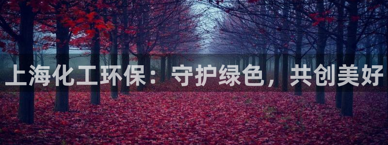 亿万先生网页版：上海化工环保：守护绿色，共创美好