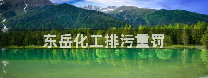 亿万万作者：东岳化工排污重罚