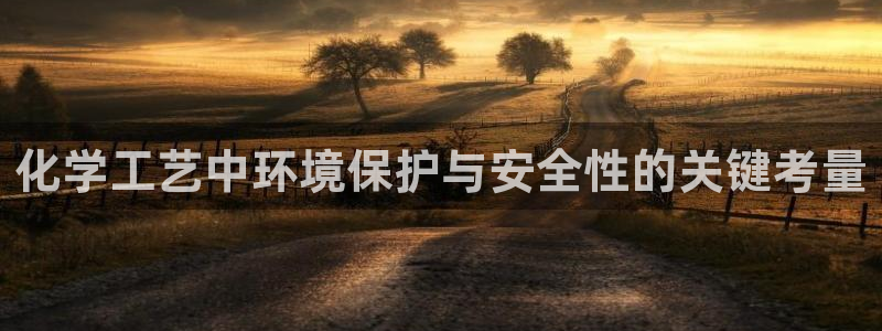 亿万客户端：化学工艺中环境保护与安全性的关键考量