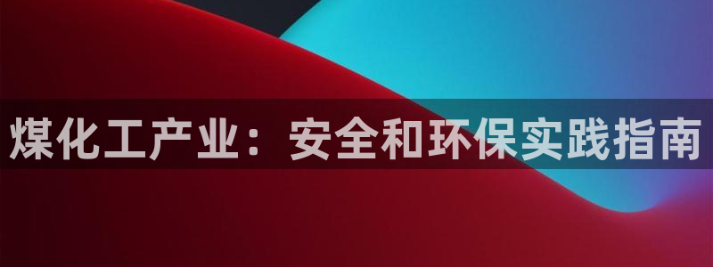 亿万先生mr网址：煤化工产业：安全和环保实践指南