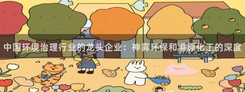 亿万官网字幕：中国环境治理行业的龙头企业：神雾环保和港原化工的深度