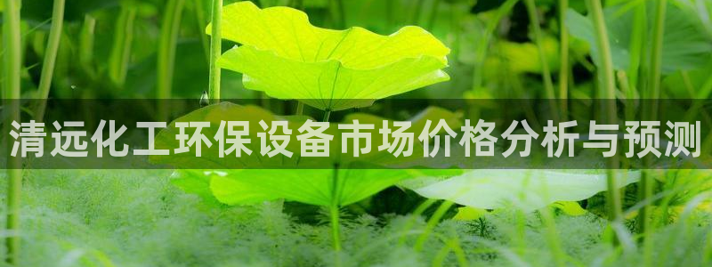 亿万百度百科官网：清远化工环保设备市场价格分析与预测