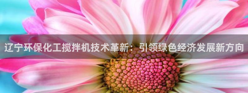 官方网站下载亿万人生：辽宁环保化工搅拌机技术革新：引领绿色经济发展新方向