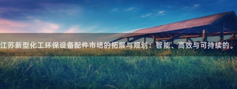 亿万国际合法吗：江苏新型化工环保设备配件市场的拓展与规划：智能、高效与可持续的。