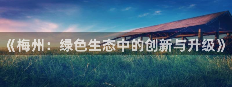 亿万先生客户端官网登录不上：《梅州：绿色生态中的创新与升级》