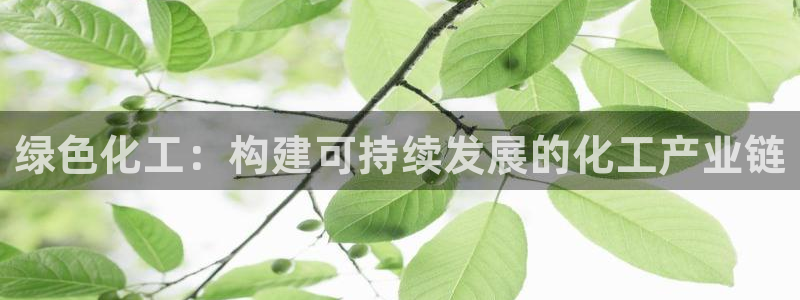 亿万千百十：绿色化工：构建可持续发展的化工产业链