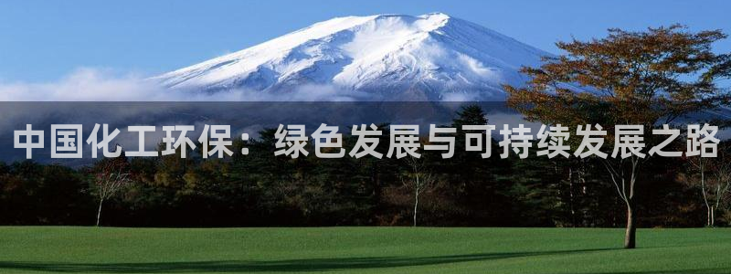 mr07亿万先生：中国化工环保：绿色发展与可持续发展之路